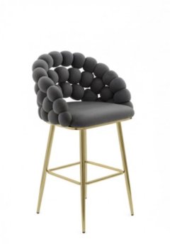 Velvet Padded Dining Chair - YWJ Model
