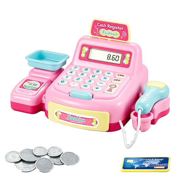 Kids Colorful Supermarket Checkout Playset Ideal Holiday Birthday Gift