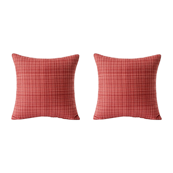 2 Pack 18x18 Outdoor Waterproof Throw Pillow Covers Farmhouse Style