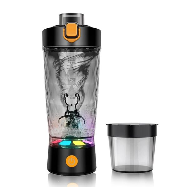 Electric Protein Shaker Bottle, Water Drink Mixer Portable Bottles for Gym