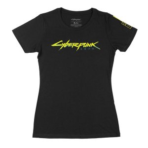 Cyberpunk 2077 - Logo Women's Black T-Shirt