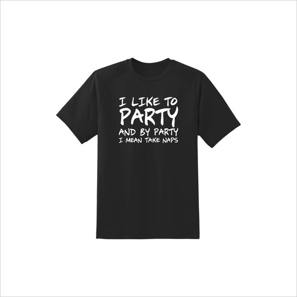T-shirt with Funny Print - Party