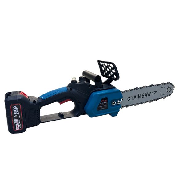 1500W 12-Inch Lithium-Ion Electric Chainsaw, 68V, Suitable For Logging