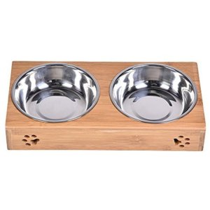 Stainless Steel Pet Bowl Set