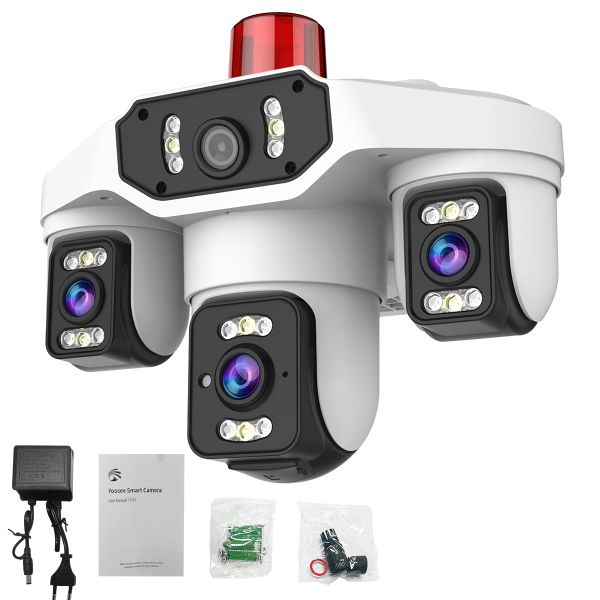 6MP Security Camera system +YOOSEE+1080P WIFI Bullet infrared Camera + IP66