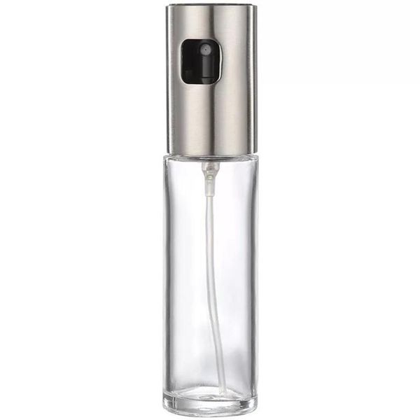 Vinegar And Oil Spray Bottle-Silver