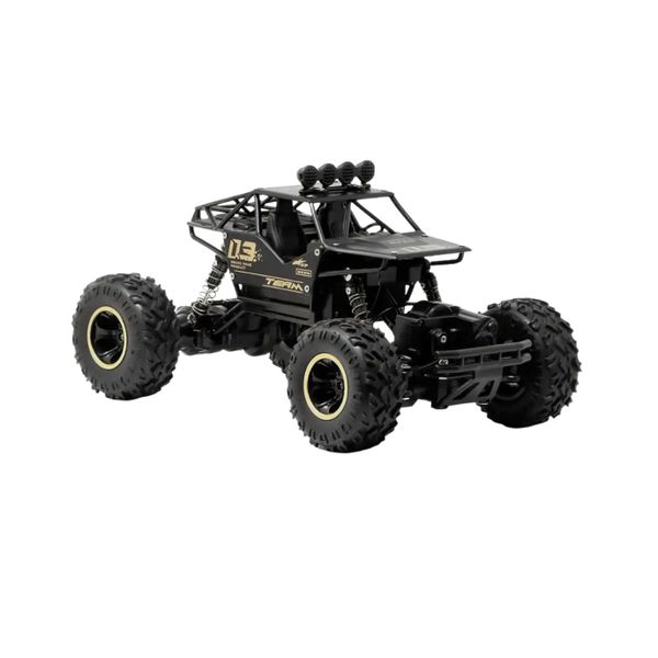 1:16 Metal Alloy RC Rock Crawler -Dual Motor All-Terrain Remote Control Car