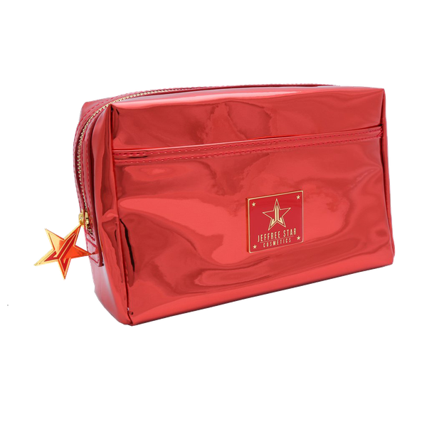 Jeffree Star - Reflective Red Makeup Bag
