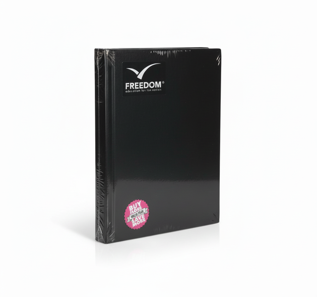 A4 Hard-Cover Notebooks 192 Pages 5 Piece Set for Journaling &amp; Note-Taking