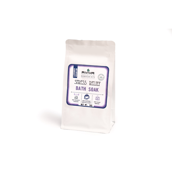AVIVA Stress Relief Bath Soak 1kg