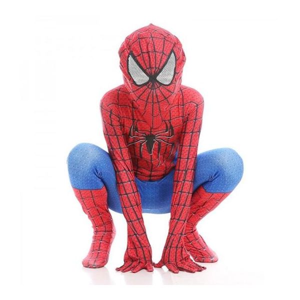 Spiderman Kids Dress Up Costume (Large-124cm)