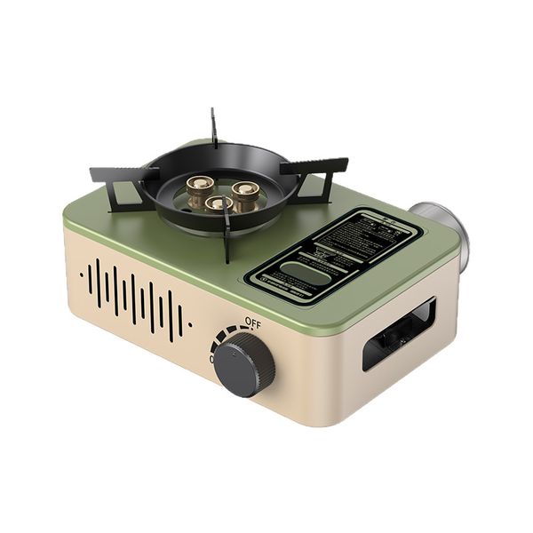 Portable Triple Burner Butane Stove, Camping Cooker for SA Load Shedding