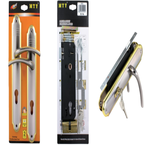 96706 Door Loc k703-11 Large Left (Two-Tone Anti-Gold)