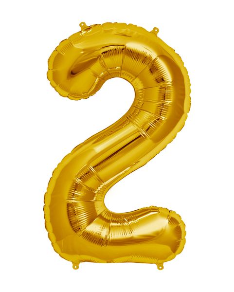 Gold Foil Balloon 2 (Size: 35" x 45")