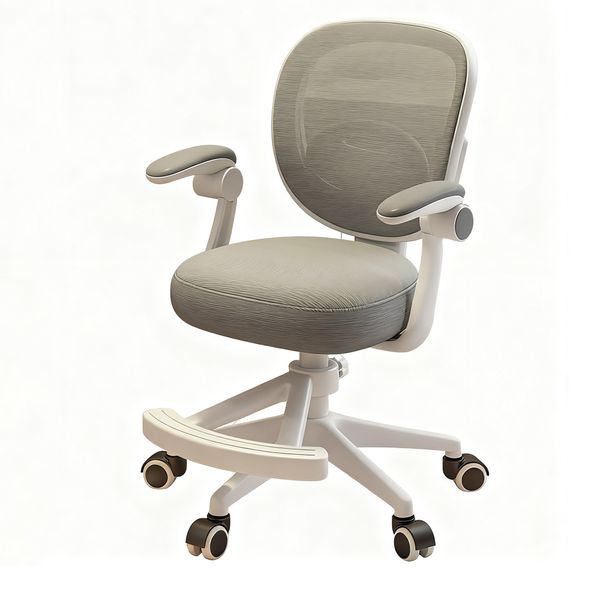 Kids Ergonomic Study Chair Adjustable Height Swivel Desk Chair For Home