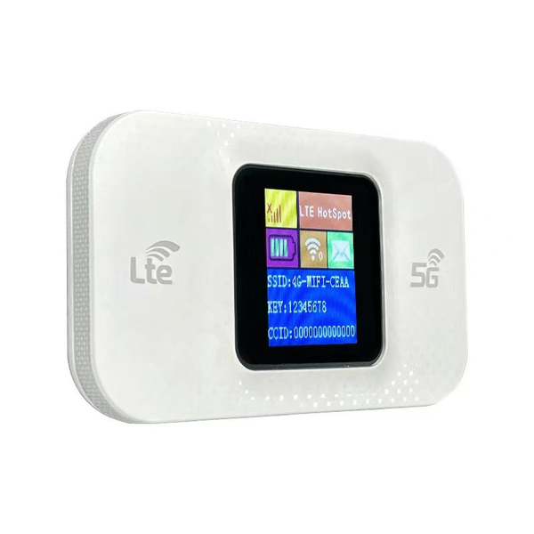 Portable mobile wireless+LTE Wi Fi router