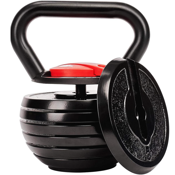 10-40 lb Adjustable Kettlebell Set - Switch Weights Instantly
