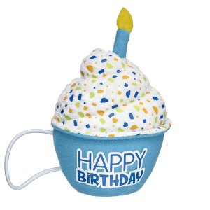 Build-A-Bear Blue Birthday Cupcake