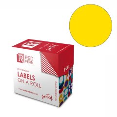 Redfern C25 Colour Code Labels - Yellow 10's