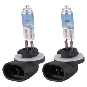 2Pieces 881 100W DC 12V Super White Halogen Fog Light Bulb for Auto Car