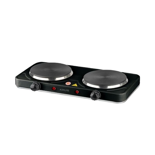 Portable Double Burner Electric Hot Plate