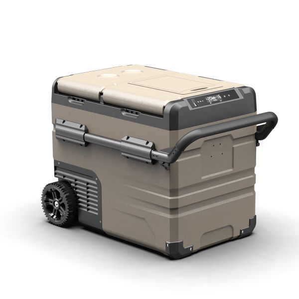 Dual-Zone Portable Car Refrigerator with Battery