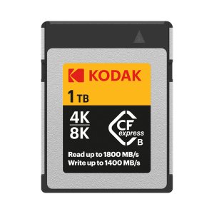 Kodak 1TB CFexpress Type B - CFX Series for 3D or 8k Video Write Speeds