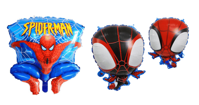 Spiderman Foil Balloons Bundle