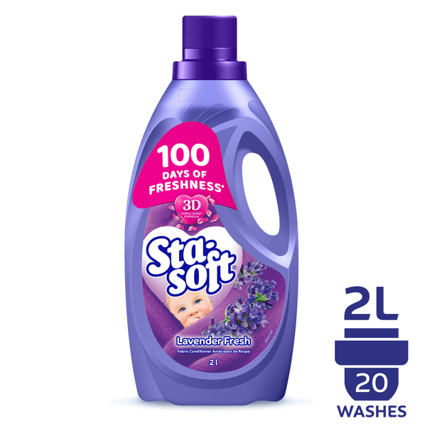 Sta-Soft Lavender Fresh Fabric Softener - 2L
