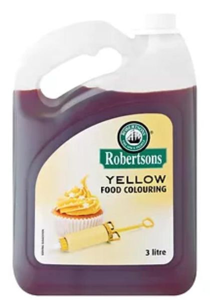 Robertsons Yellow Food Colouring (1 x 3l)