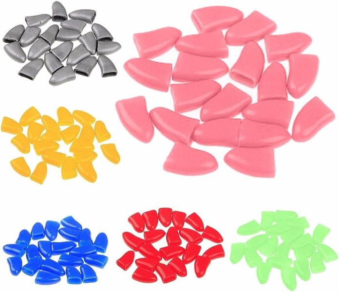 Synergy360 Cat Soft Nail Caps,claw Cover and glue 20 piece Set - XL