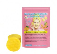 Kojic Acid &amp; Tumeric Cleansing Pads 40 Pieces