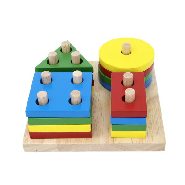 Kids Early Teaching Shape Stack Sort Toy-YG-132