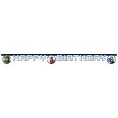 Avengers Infinity Stones Happy Birthday Die-Cut Banner