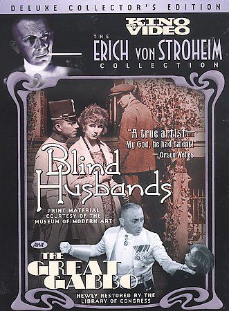 Erich Von Stroheim - Blind Husbands/great Gabbo (DVD)