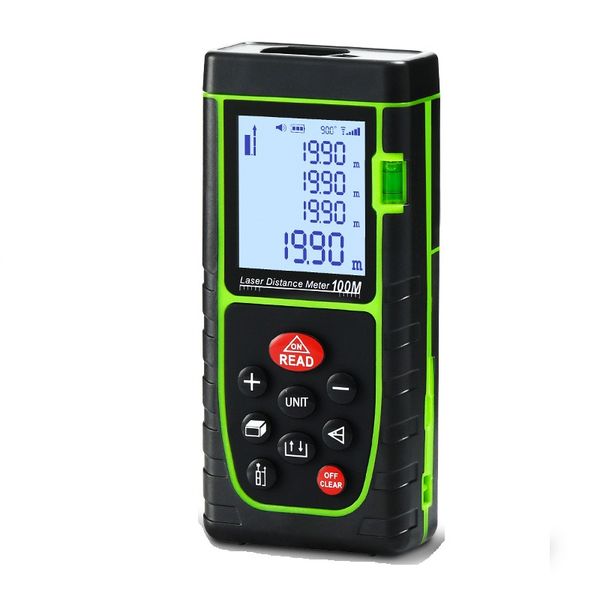 40m Laser Measuring Tool, Handheld Digital Laser Meter, Electronic Ruler