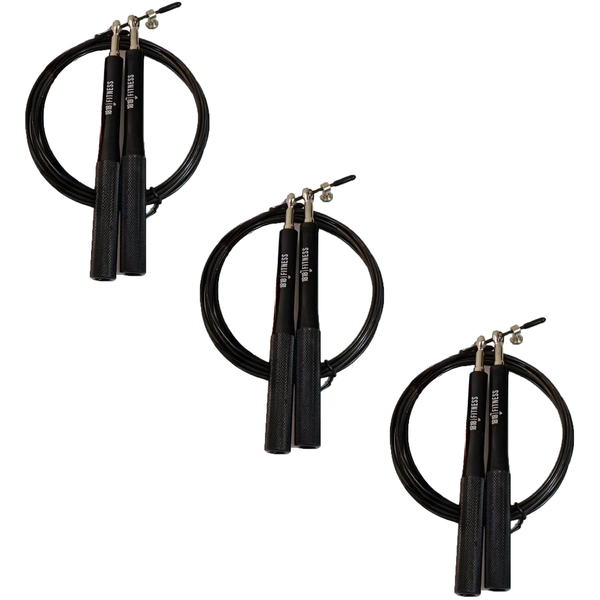 Thin Wire Jump Rope - 3 Pack - 1818 Fitness
