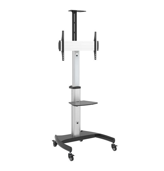 37 - 70” Aluminium Mobile AV Trolley