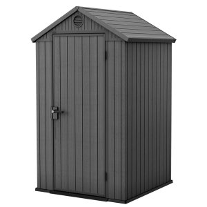 Keter Darwin 4 x 4ft Shed Grey