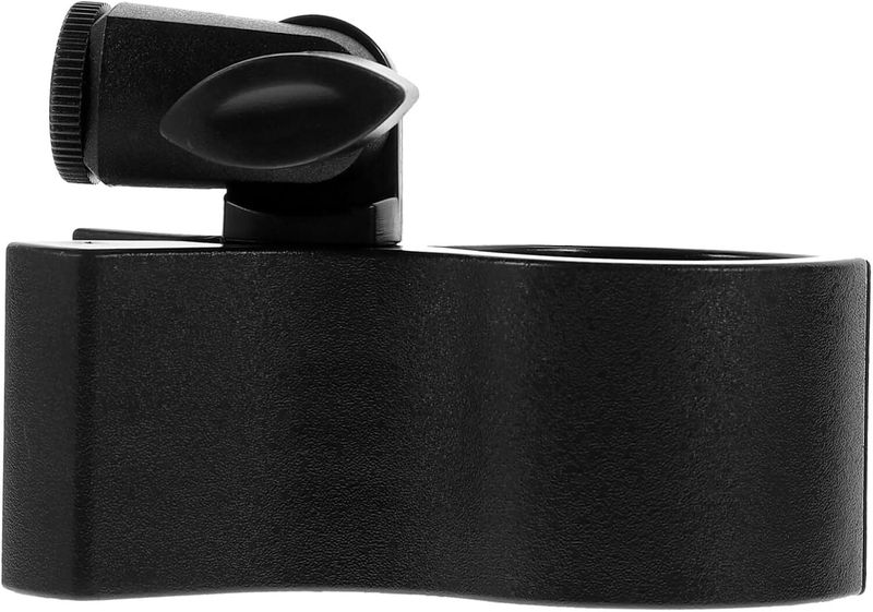 Spring-loaded Grip Mic Clip Holder For Cordless And Wired Mics, Hair Dryer