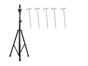 Professional Training Adjustable Rotating Wig Stand With Mannequin Head