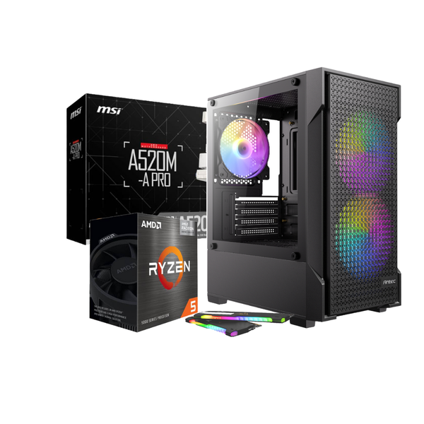 Antec GamingPluse Vega Mini - Ryzen 5 5600G / RX Vega 7 Gaming PC