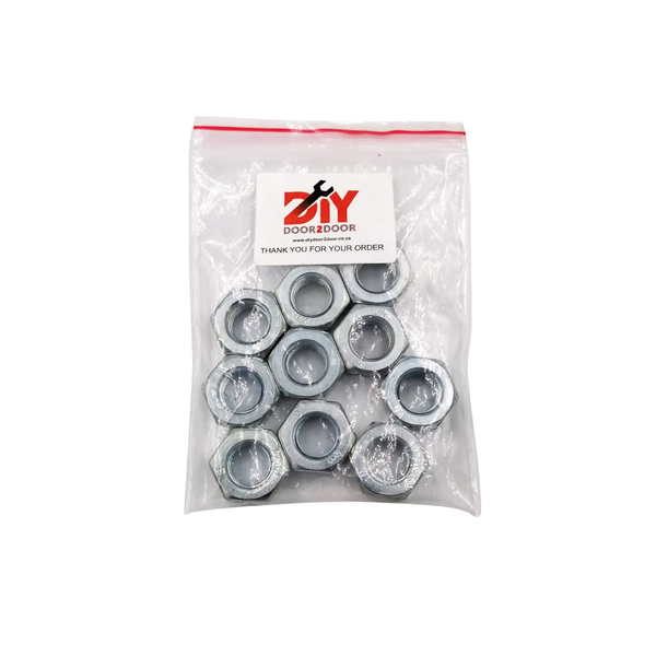 10Pcs M-12mm Hex Nuts