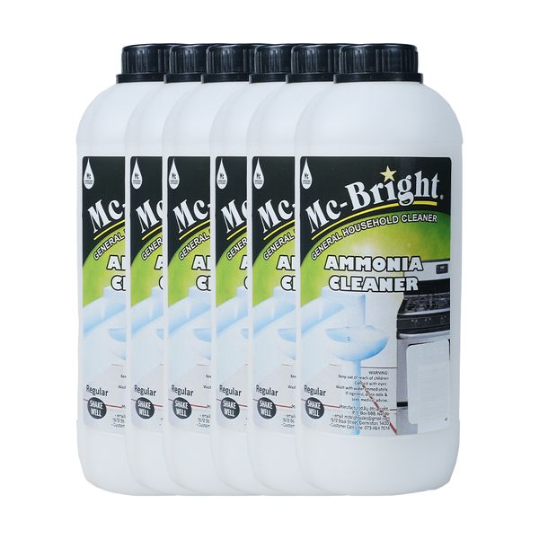 Mc Bright - Ammonia Cleaner - 6 x 1L
