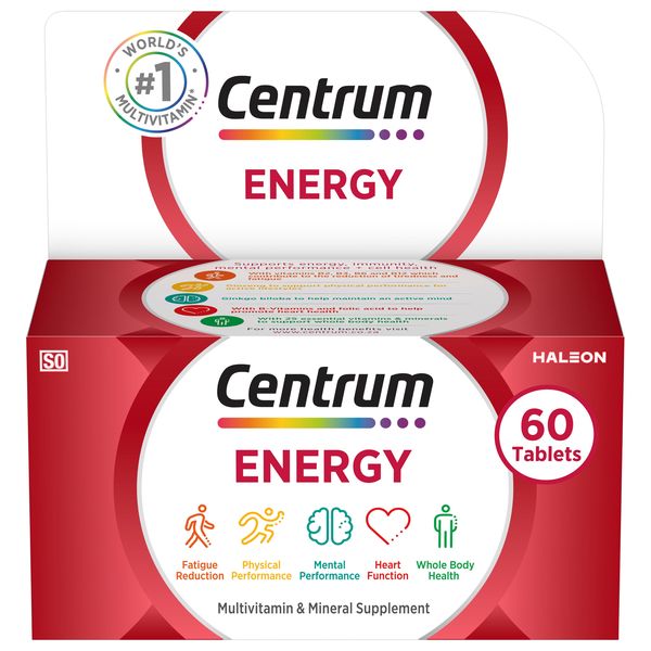 Centrum Energy Multivitamins 60 Tablets