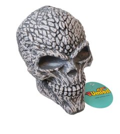 Grey Skeleton Halloween Skull - Umlozi
