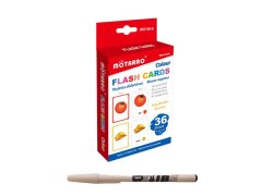 Motarro Children Early Development Colours Flash Cards With ReVibe Pen