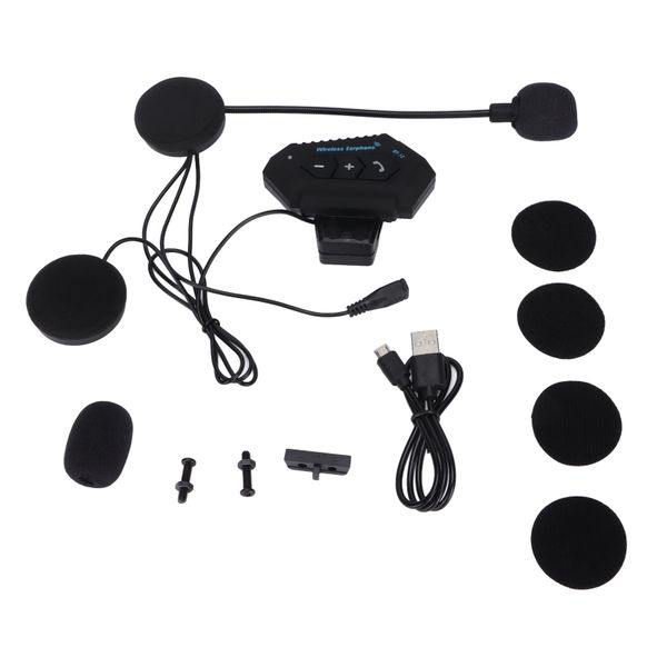 Motorcycle Bluetooth Earphone Helmet Bluetooth Intercom Headset