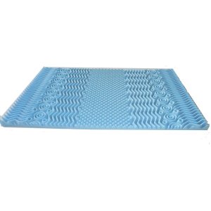 7-Zone Ergonomic Gel Memory Foam Mattress Topper Double