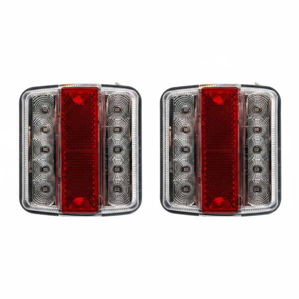 U-Part LED Bolt-On Tail Lamp for Automotive Lighting - 2 Pack